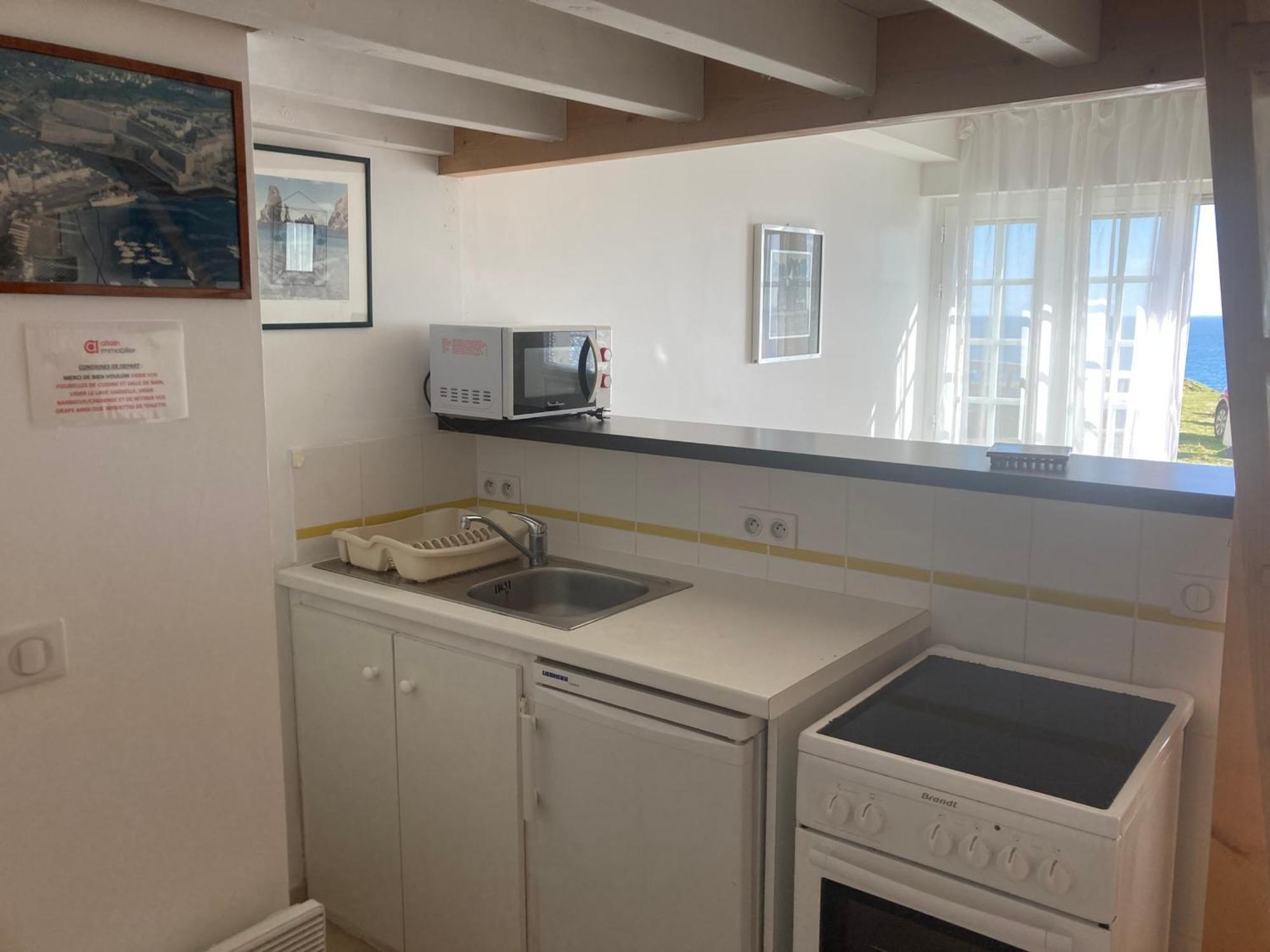Studio Renove Avec Parking, Wifi, Proche Plage Et Centre - Fr-1-418-93 Le Palais Ngoại thất bức ảnh